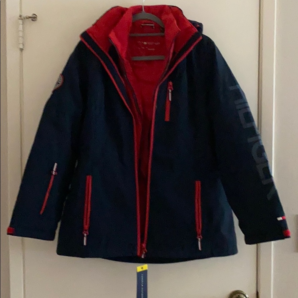 NWT tommy hilfiger 3 in 1 all weather  jacket ，S
